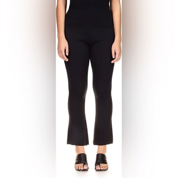 Sanctuary Women's Ribbed High-Rise
Ankle Pants - Black size M - Picture 8 of 14